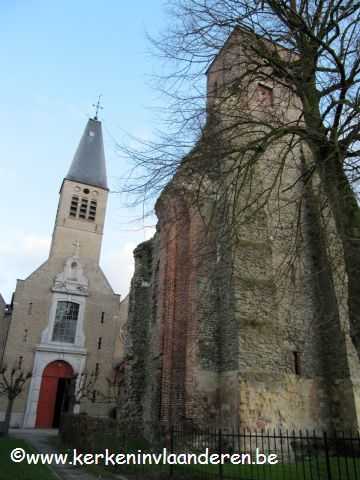 sint-pietersbandenkerk in Dudzele