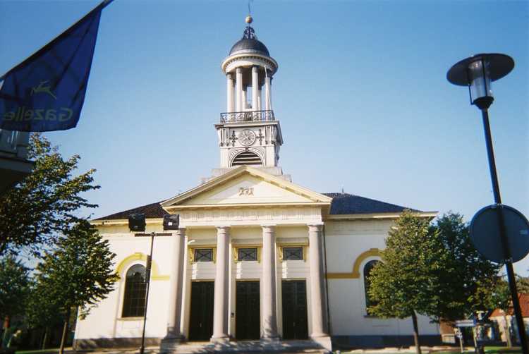 De groate kerk in St Jacobiparochie